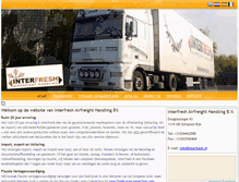 Tablet Screenshot of interfresh.nl
